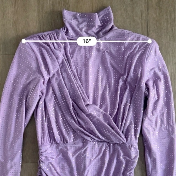 Jonathan Simkhai Abrah Embellished Party Cocktail Dress - Purple - Size XS - Picture 12 of 15